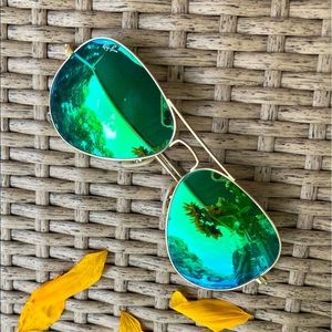 Ray Ban Aviator Flash Sunglasses